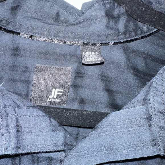 J. Ferrar men's Modern Fit long sleeve dress shirt  size XL 17-17.5 neck - Picture 4 of 5